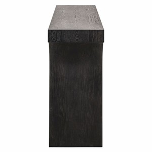Casa Padrino Luxus Konsole Dunkelbraun 140 x 35 x H. 80,5 cm - Luxus Möbel