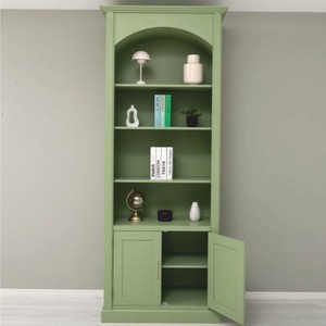 Casa Padrino Landhausstil Bücherschrank 3er Set Hellgrün - Landhausstil Möbel