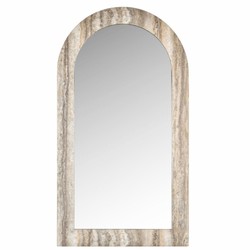 Casa Padrino miroir de luxe en pierre naturelle gris H. 100 cm - Mobilier de luxe en pierre naturelle