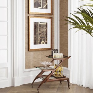 Casa Padrino Luxus Servierwagen Braun 85 x 50 x H. 80 cm - Hotel Accessoires