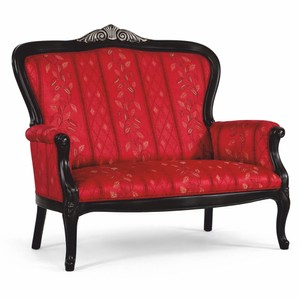 Luxus Barock Sofa Rot Schwarz Silber Luxus Barock Sofa Rot Schwarz Silber
