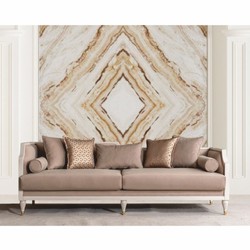 Casa Padrino Luxury Baroque Living Room Set Brown / Cream / Gold - Baroque Furniture