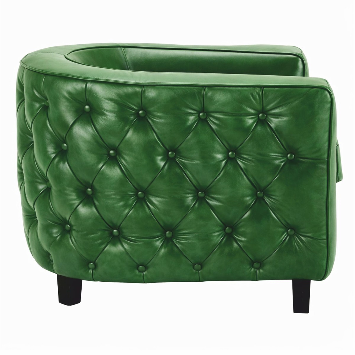 Luxus Chesterfield Leder Echtleder Sessel Grün Schwarz Luxus Chesterfield Leder Echtleder Sessel Grün Schwarz