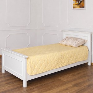 Landhausstil Massivholz Bett Einzelbett Weiß Landhausstil Massivholz Bett Einzelbett Weiß