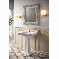 Luxus Jugendstil Keramik Waschtisch Weiß Luxus Jugendstil Keramik Waschtisch Weiß