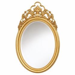 Prunkvoller Luxus Barock Spiegel Wandspiegel Gold