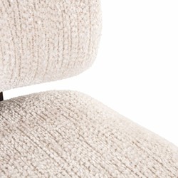 Casa Padrino Luxury Armchair Cream / Dark Brown - Living Room & Hotel Furniture