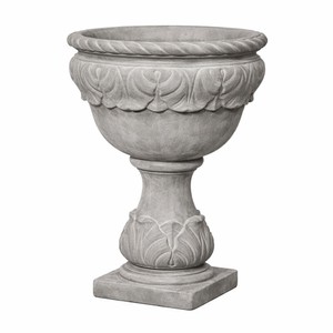 Casa Padrino vaso da fiori barocco grigio Ø 53 x A. 80 cm - Arredo da giardino barocco
Casa Padrino vaso da fiori barocco grigio Ø 53 x A. 80 cm - Arredo da giardino barocco