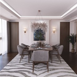 Casa Padrino Mesa de Comedor de Lujo Marrón Oscuro 200 cm - Muebles de Comedor de Lujo