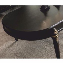 Casa Padrino set da soggiorno barocco di lusso marrone scuro / oro - Mobili in stile barocco