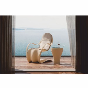 Casa Padrino Luxus Garten Sessel Beige H. 103 cm - Luxus Garten & Hotel Möbel