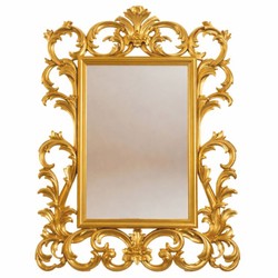 Prunkvoller Luxus Barock Spiegel Wandspiegel Gold