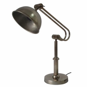 Casa Padrino lampe de table Art Nouveau argent antique H. 49 cm - Luminaires Baroques et Art Nouveau