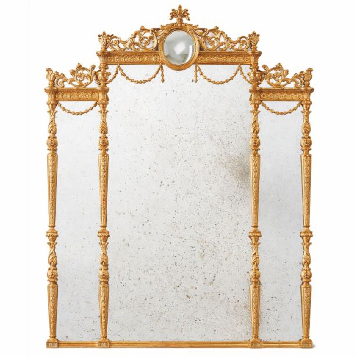 Casa Padrino Espejo Barroco de Lujo Oro / Antiguo Al. 185 cm - Muebles Barrocos - Hecho en Italia Casa Padrino Espejo Barroco de Lujo Oro / Antiguo Al. 185 cm - Muebles Barrocos - Hecho en Italia