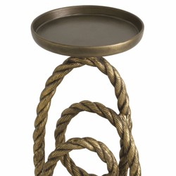 Casa Padrino refroidisseur de vin de luxe avec support laiton antique / noir H. 80,5 cm