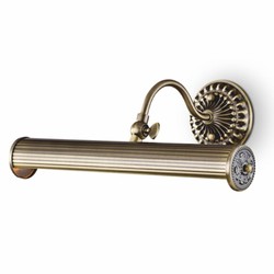 Casa Padrino Art Nouveau Metal Wall Lamp Brass 35.9 cm - Reading Lamp
