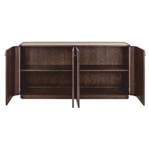 Casa Padrino Luxus Eichenholz Sideboard mit 4 Türen Braun 180 cm - Luxus Möbel