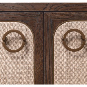 Casa Padrino Luxus Eichenholz Sideboard mit 4 Türen Braun 180 cm - Luxus Möbel