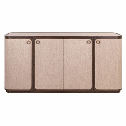Casa Padrino aparador de lujo de roble con 4 puertas marrón 180 cm - Muebles de lujo