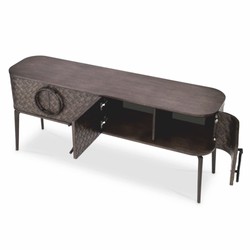 Casa Padrino Luxury Sideboard Brown / Bronze 180 cm - Living Room & Hotel Furniture