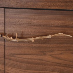 Casa Padrino Aparador de Lujo Marrón / Bronce 240 cm - Muebles de Salón y Hotel