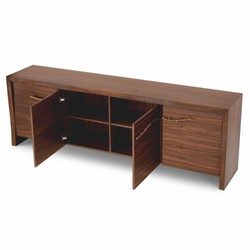 Casa Padrino Aparador de Lujo Marrón / Bronce 240 cm - Muebles de Salón y Hotel