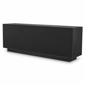 Casa Padrino Luxus Sideboard Schwarzgrau / Bronze 220 cm - Luxus Möbel