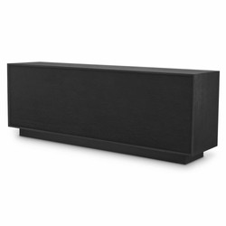 Casa Padrino credenza di lusso nero-grigio / bronzo 220 cm - Mobili di lusso
