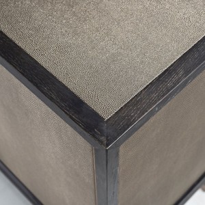 Casa Padrino Luxus Sideboard Schwarz / Grau / Messing 193 cm - Luxus Möbel