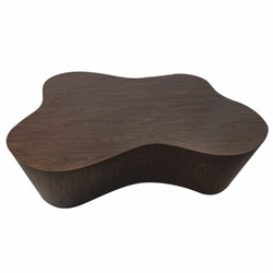 Casa Padrino table basse de luxe marron foncé 145 cm - Meubles de salon et d'hôtel