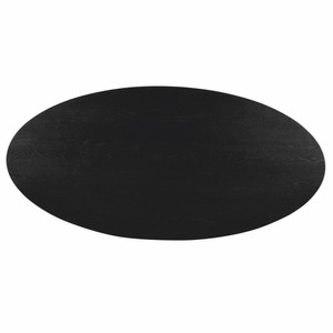 Casa Padrino Luxus Esstisch Schwarz 230 cm - Ovaler Küchentisch - Esszimmer Möbel
