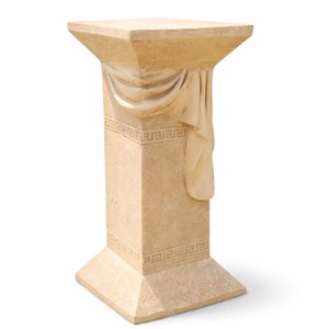 Casa Padrino colonne décorative de jardin baroque beige H. 66 cm - Accessoires de jardin