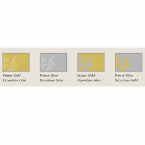Casa Padrino Luxus Barock Spiegel Gold / Silber 196 cm - Barock Möbel - Made in Italy