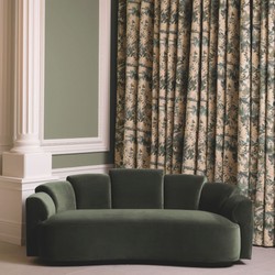 Casa Padrino luxury sofa green / black 194 cm - Hotel & living room furniture