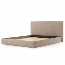 Casa Padrino lit double de luxe beige / or antique 160 x 200 cm - Meubles de chambre
