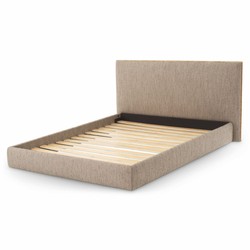 Casa Padrino lit double de luxe beige / or antique 160 x 200 cm - Meubles de chambre