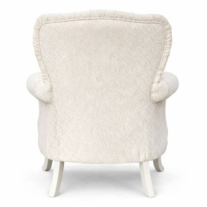 Casa Padrino Luxus Barock Sessel Creme / Gold - Prunkvolle Barock Möbel