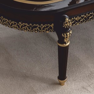 Casa Padrino Luxus Barock Wohnzimmer Set Naturfarben / Dunkelbraun / Gold - Barock Möbel