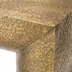Casa Padrino Luxury Stainless Steel Coffee Table Vintage Brass 120 cm - Living Room Furniture