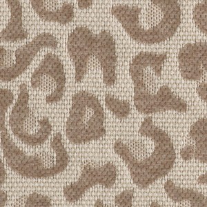 Casa Padrino Luxus Hocker mit Leoparden Design Beige - Luxus Wohnzimmer Möbel