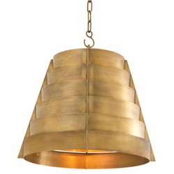 Casa Padrino lámpara colgante de lujo latón vintage Ø 55 x Al. 42 cm - Luces de lujo
