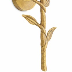 Casa Padrino aplique de pared de lujo latón vintage / natural Al. 42,5 cm
