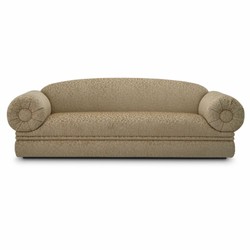 Casa Padrino canapé de salon de luxe beige 234 cm - Mobilier de salon et d'hôtel