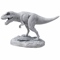 Casa Padrino escultura decorativa XXL de dinosaurio T-Rex gris claro 450 cm - Figura de jardín