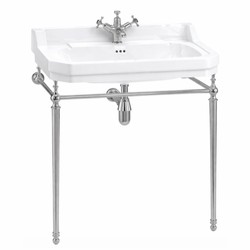 Luxus Jugendstil Waschtisch Weiß Silber