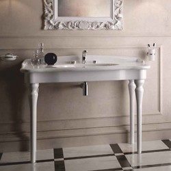 Casa Padrino lavabo Art Nouveau di lusso bianco 93 cm - Mobili da bagno - Fatto in Italia Casa Padrino lavabo Art Nouveau di lusso bianco 93 cm - Mobili da bagno - Fatto in Italia
