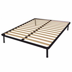 Casa Padrino letto matrimoniale barocco di lusso marrone scuro 160 x 200 cm - Fatto in Italia