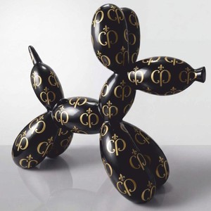 Casa Padrino XXL Decorative Sculpture Balloon Dog Black / Gold 210 cm - Huge Garden Sculpture CPB Casa Padrino XXL Decorative Sculpture Balloon Dog Black / Gold 210 cm - Huge Garden Sculpture CPB