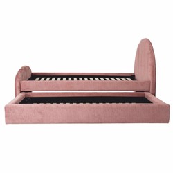 Luxus Bett Doppelbett Rosa