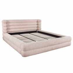 Luxus Bett Doppelbett Naturfarben